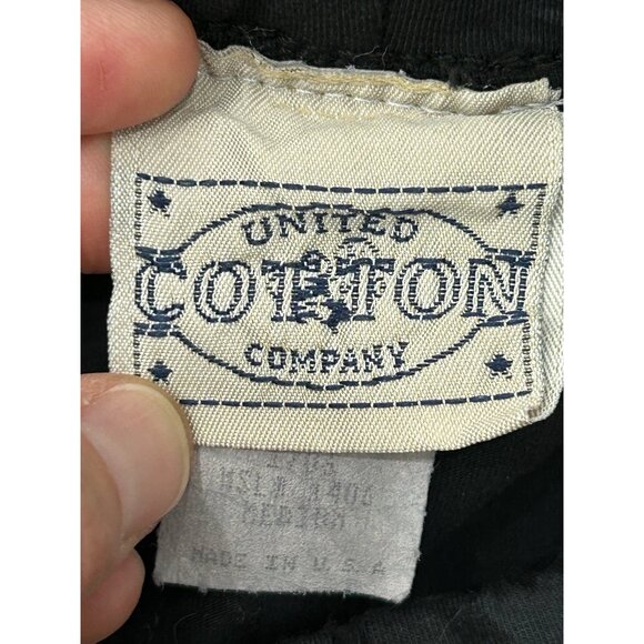 United Cotton Company Pull On Star Print Leggings Black  Gray Sz Medium NWT - Picture 5 of 9